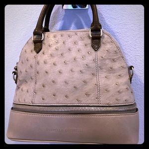 Brunello Cucinelli ostrich handbag